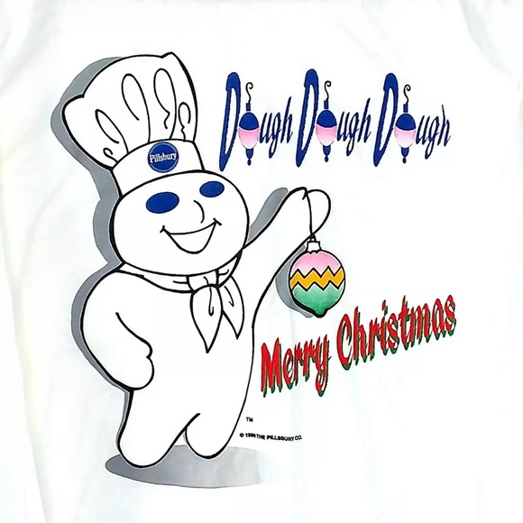 VTG 1996 Savvy Sportswear Pillsbury Dough Boy Top Size Large Singe Stitch USA - Picture 4 of 8